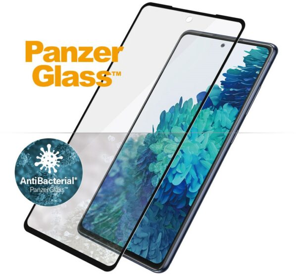 PanzerGlass Displayschutz E2E Antibakteriel für Galaxy S20 FE schwarz