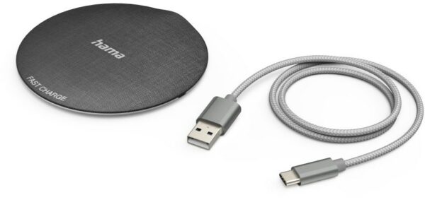 Hama Wireless Charger FC10 Metal schwarz