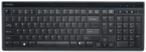 Kensington Advance Fit Full-Size Slim (DE) Tastatur schwarz