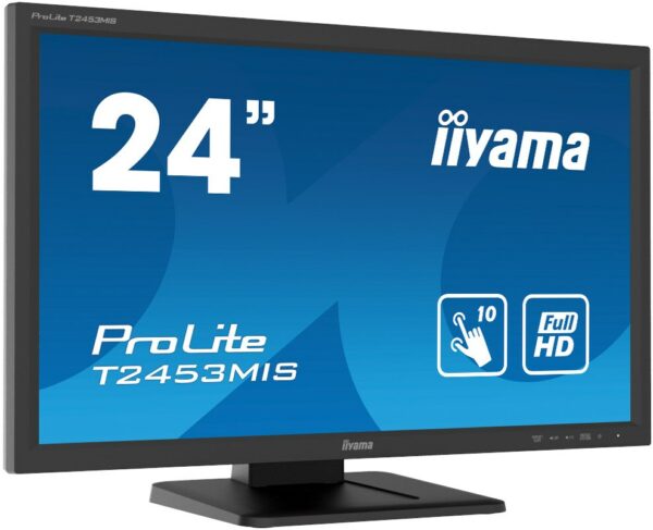 Iiyama ProLite T2453MIS-B1 60 cm (24") TFT-Monitor mit LED-Technik mattschwarz / D