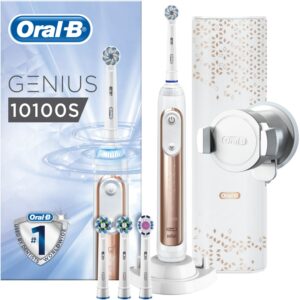 Oral-B Genius 10100S Elektrische Zahnbürste roségold