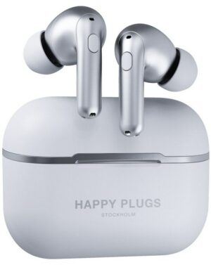 Happy Plugs Air 1 Zen True Wireless Kopfhörer silber