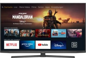 Grundig 65 GUT 8150 New York Fire TV Edition 164 cm (65") LCD-TV mit LED-Technik anthrazit / G