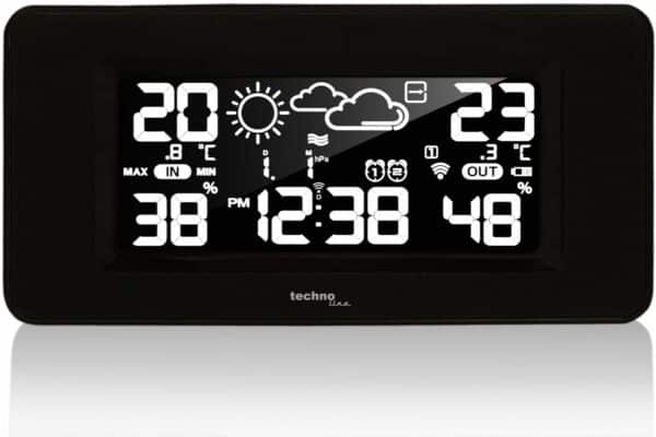 Technoline WS 6445 Wetterstation schwarz