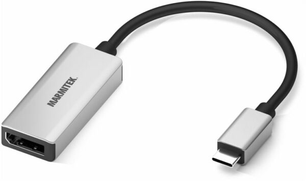 Marmitek Connect USB-C > DisplayPort Adapter silber