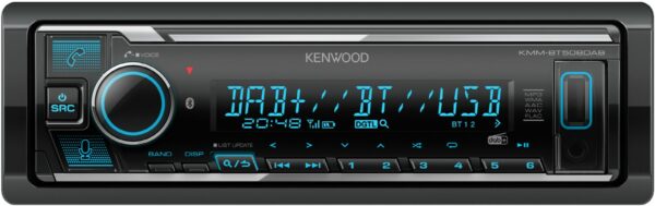 Kenwood KMM-BT508DAB MP3-Autoradio ohne CD-Spieler