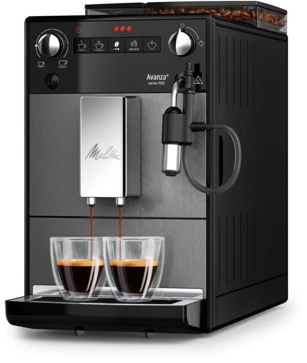 Melitta Avanza F270-100 Kaffee-Vollautomat schwarz/edelstahl