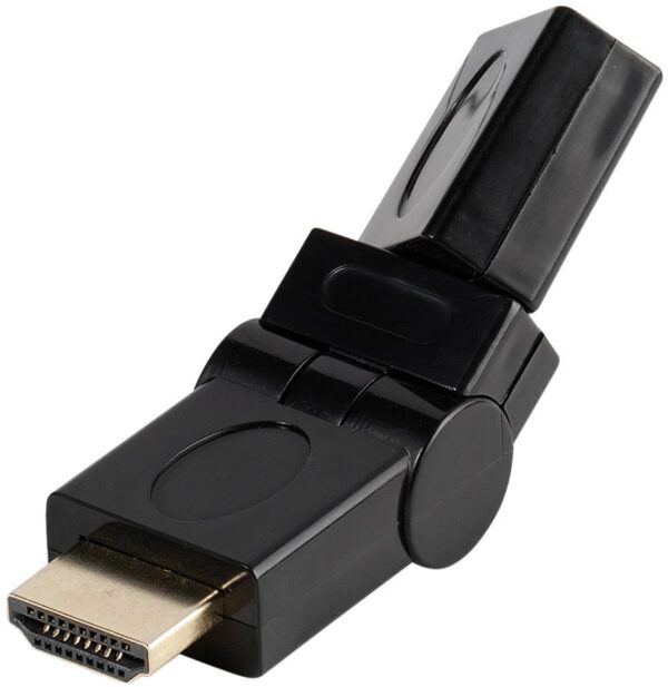 Vivanco 360° HDMI-Winkeladapter schwarz