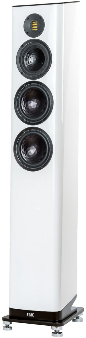 Elac Vela FS 409 /Stück Stand-Lautsprecher hochglanz weiß