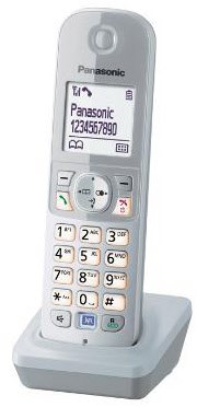 Panasonic KX-TGA681EXS Schnurlos Solo-Handteil perlsilber