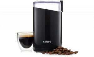 Krups F 203-42 Coffee Grinder Gewürz- und Kaffeemühle schwarz