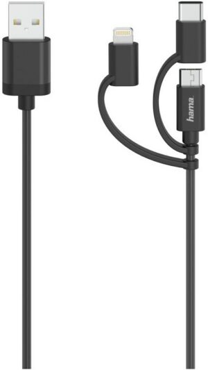 Hama 3in1 Micro-USB-Kabel (0