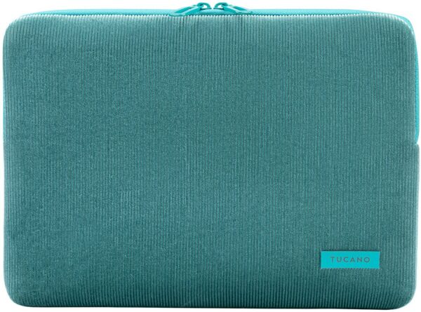 Tucano Velluto Sleeve für Notebook 12" / MacBook 13" dunkeltürkis