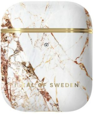 iDeal of Sweden Print Case Kopfhörer Zubehör für AirPods carrara gold