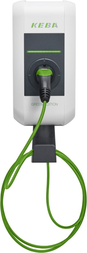 KEBA KeContact P30 Green Edt. 121.218 Ladestation/Wallbox 11KW mit Kabel (6m)