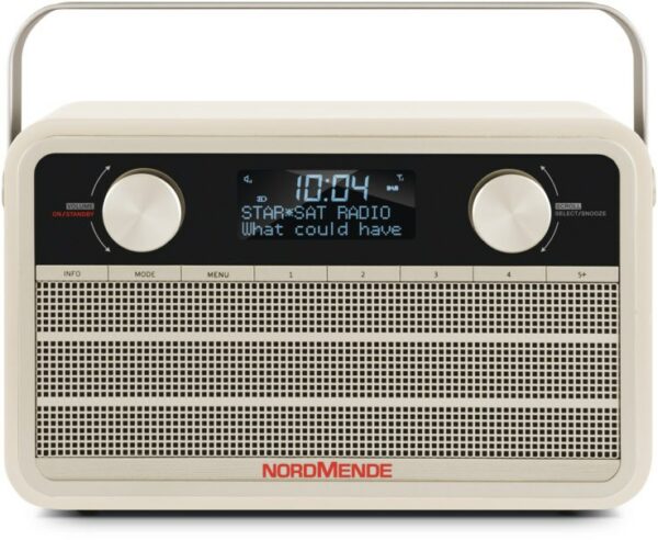 Nordmende Transita 120 Kofferradio mit DAB/DAB+ beige