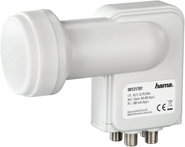 Hama Universal-Quadswitch-LNB 00121787 weiss