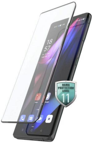 Hama 3D-Full-Screen-Schutzglas für Oppo Find X3 Pro 5G transparent/schwarz