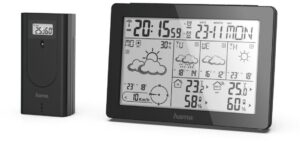 Hama Meteotime Wetterstation 00186369 schwarz