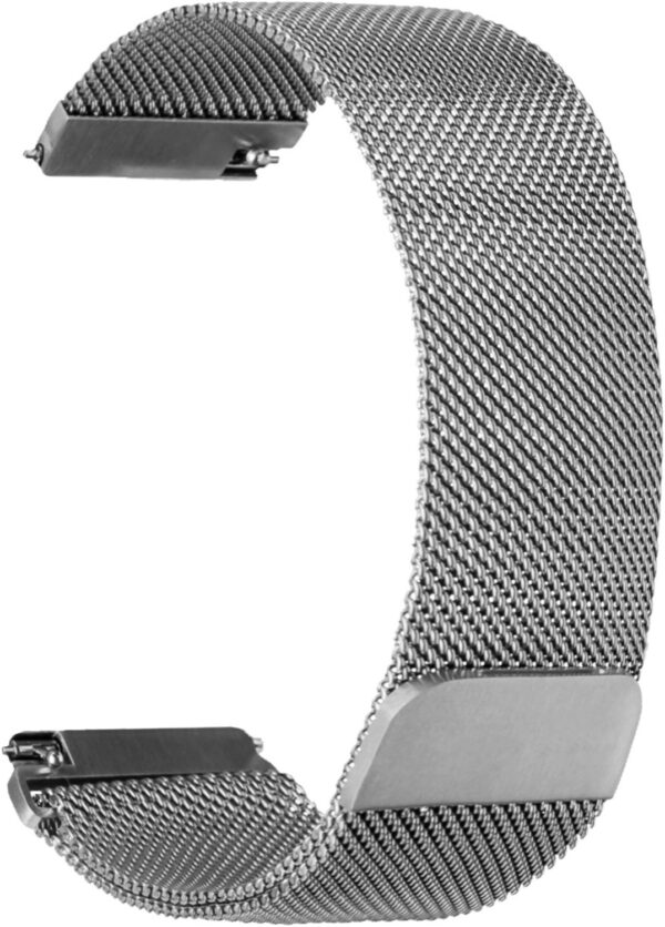 topp Armband Mesh für Garmin vivomove/vivoactive 3 silber