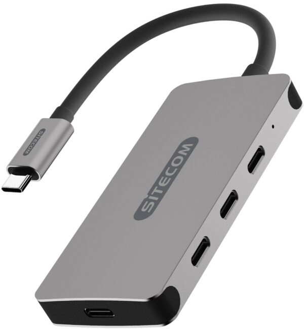 Sitecom CN-386 4-Port USB-C Power Delivery Hub