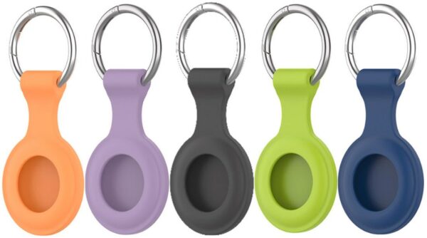 4smarts Silicone Case Set (5 Stück) für AirTags gemischt