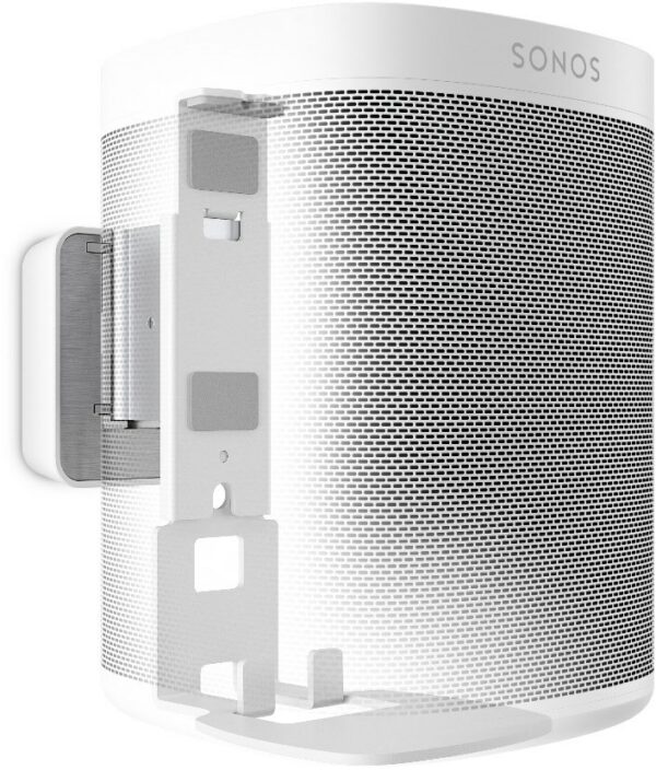 Vogels SOUND 4201 Lautsprecher-Wandhalterung für Sonos One (SL) & Play:1 weiß/aluminium