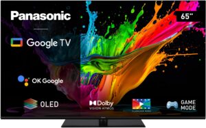 Panasonic TX-65MZ800E 164 cm (65") OLED-TV schwarz / F