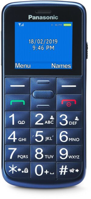 Panasonic KX-TU110 Seniorenhandy blau