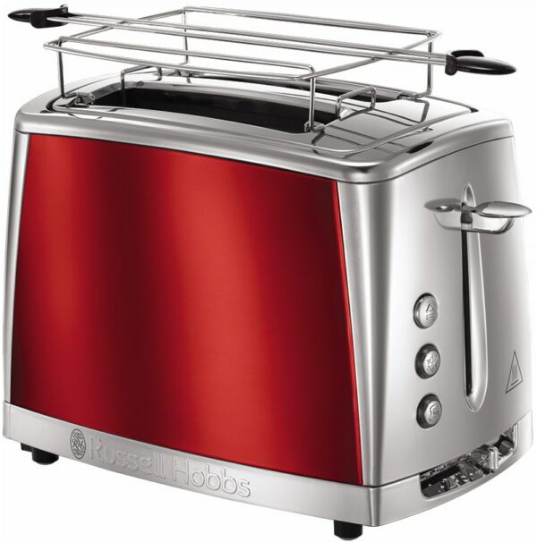 Russell Hobbs Luna Kompakt-Toaster solar red