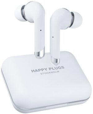 Happy Plugs Air 1 Plus In Ear Bluetooth-Kopfhörer weiß