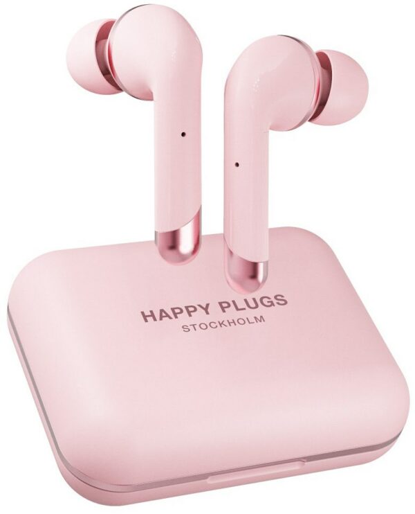 Happy Plugs Air 1 Plus In Ear Bluetooth-Kopfhörer gold/rosa