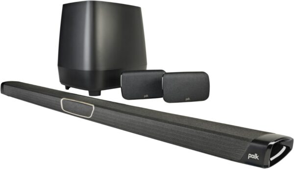 Polk Audio MagniFi MAX System Soundbar + Subwoofer schwarz