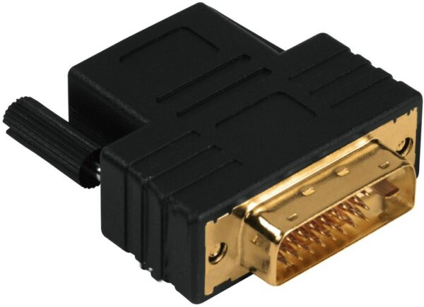 Hama Adapter DVI-Stecker - HDMI-Kuppl. schwarz