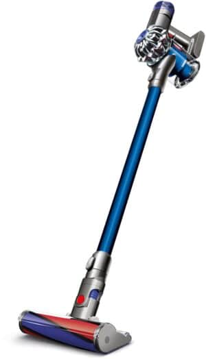 Dyson V6 Fluffy Akku-Sauger mit Cyclone Technologie blau/nickel