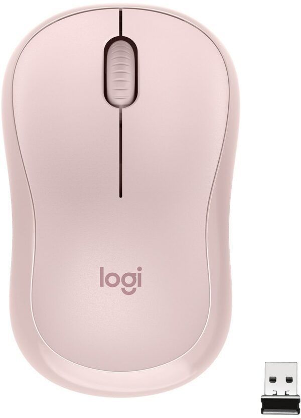 Logitech M220 Silent Kabellose Maus rosa