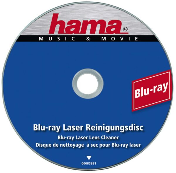 Hama Blu-ray Laser Lens Cleaner Reinigungsdisk