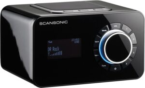 Scansonic R 3 DAB Radioempfänger schwarz