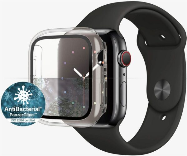 PanzerGlass Displayschutz Full Body antibak für Apple Watch (44mm) transparent