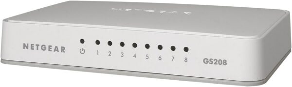 Netgear GS208 8-Port Gigabit Ethernet Switch