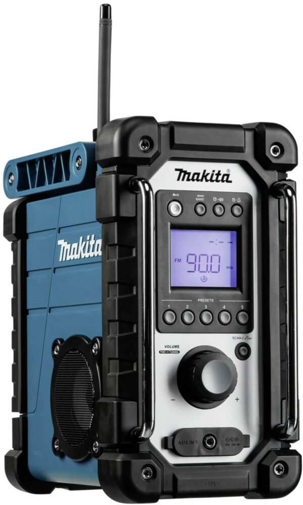 Makita DMR 107 Baustellen-/Outdoor Radio blau