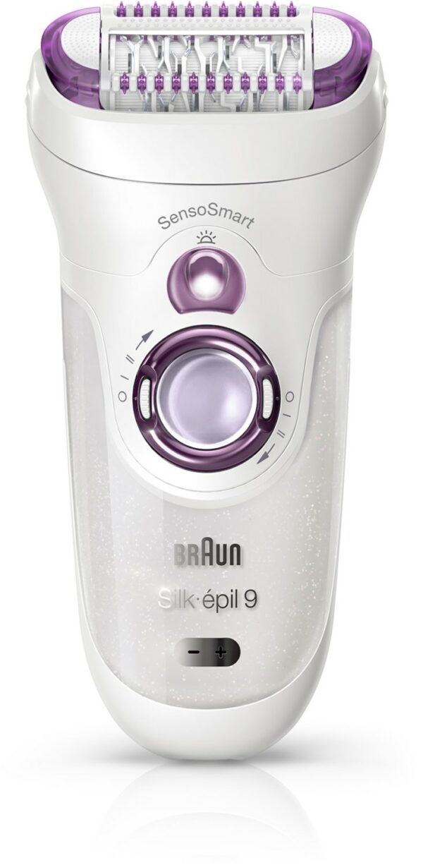 Braun 9-700 Silk-epil SensoSmart Epilierer weiß/lila