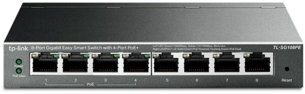 TP-Link TL-SG108PE 8-Port Gigabit Ethernet Switch