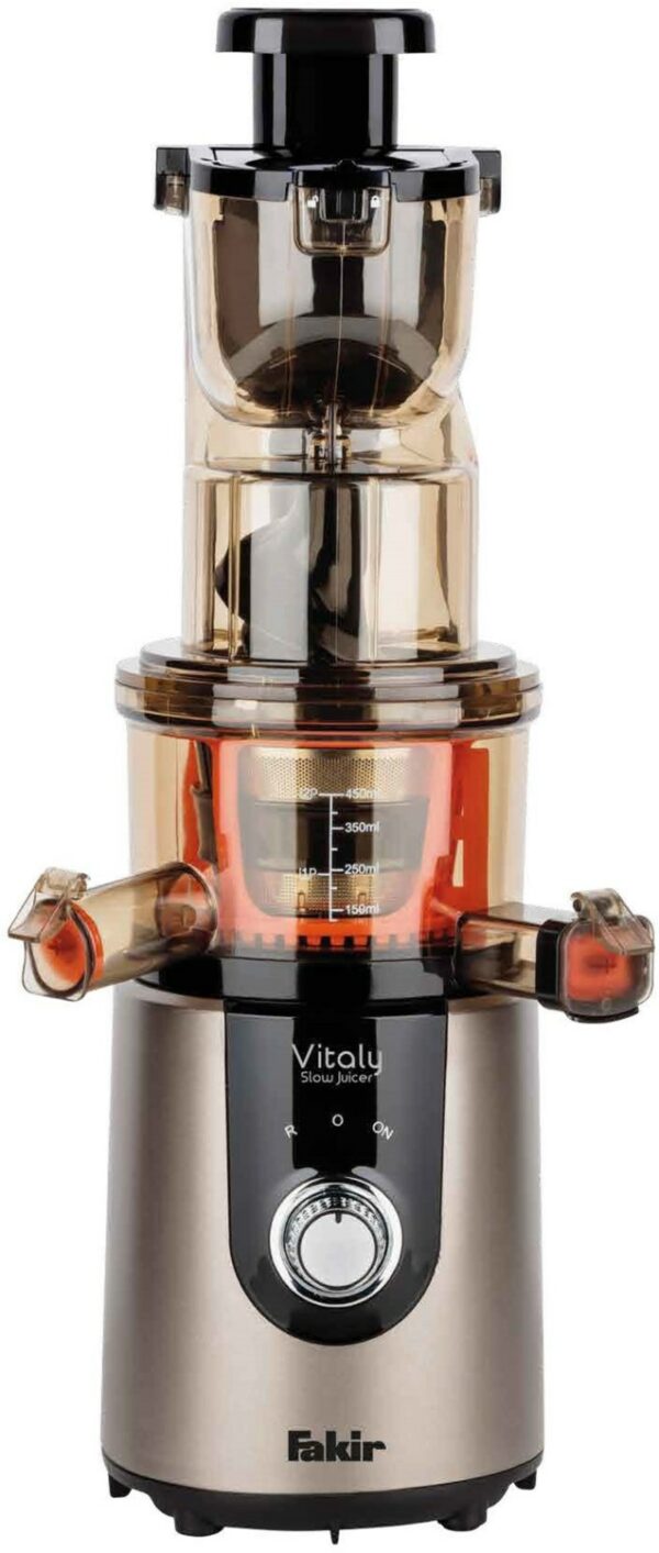 Fakir Vitaly Slow Juicer Entsafter 9213001 anthrazit/chrom