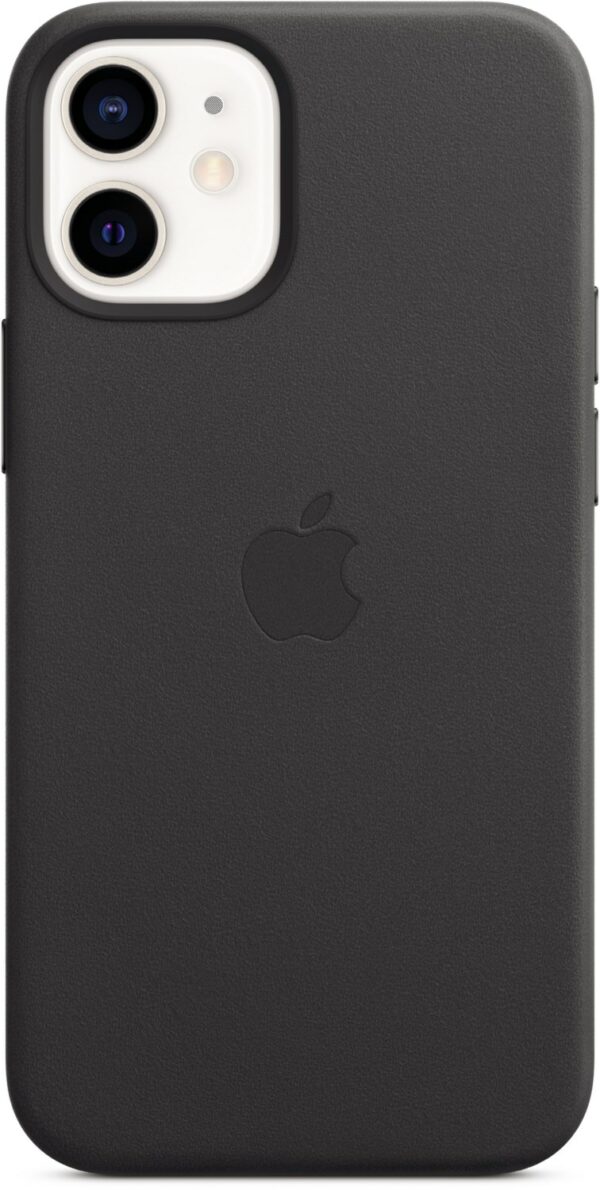 Apple Leder Case mit MagSafe für iPhone 12 mini schwarz