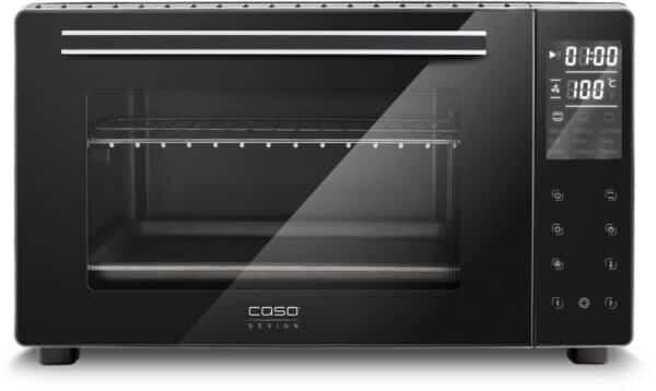 Caso TO 26 electronic Mini-Backofen schwarz