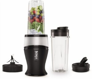 Ninja QB3001EUS Smoothie Maker silber/schwarz