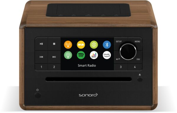 Sonoro Elite CD/Radio-System walnuss/anthrazit matt