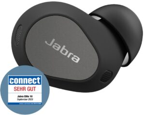 Jabra Elite 10 True Wireless Kopfhörer titanium schwarz