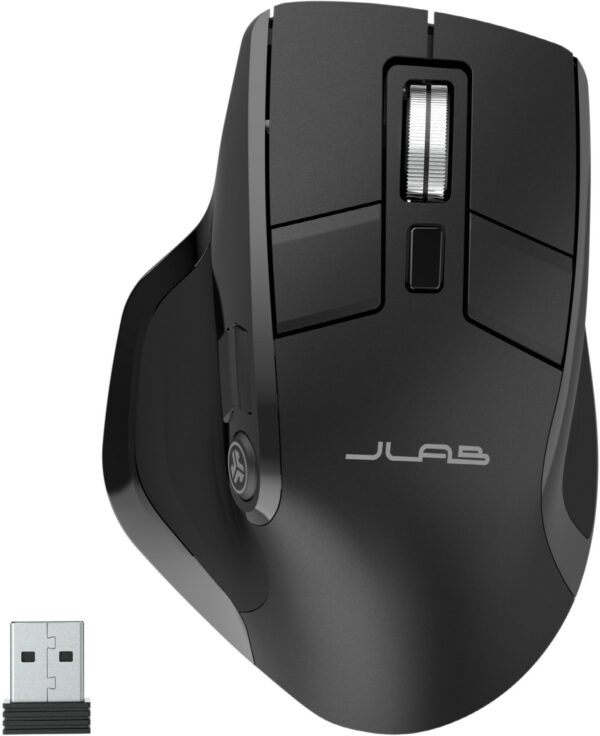 JLAB Epic Kabellose Maus schwarz